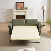 NicBex Convertible Sleeper Chair,Pull-out Sofa Bed with 2 Seat/3 Seat,Couches with Modern Design for Living Room,Gray/Beige/Green - 4 of 4