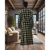 ADR Men's Ultra Plush Fleece Robe, Big and Tall Bathrobe - 3 of 4