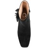 Journee Collection Womens Noriah Tru Comfort Foam Inside Zip Stacked Heel Booties Black 8.5 - 4 of 4