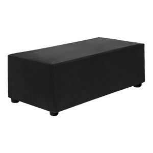 Unique Bargains Stretchy Soft Comfortable Rectangular Foot Stool Cover - 1 of 4