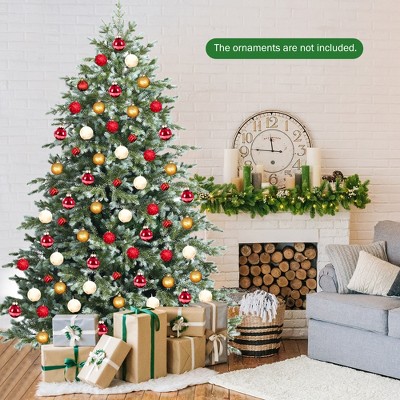 Costway Artificial Hinged Spruce Christmas Tree