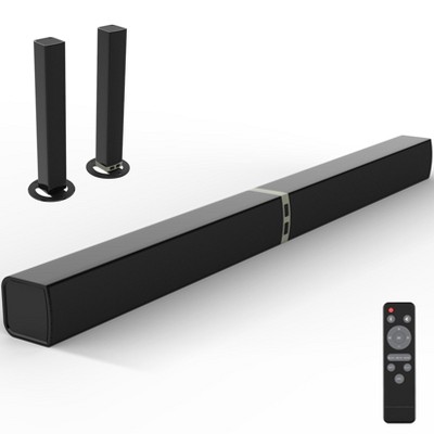 MOVSSOU Bluetooth Wireless 50W 32inch Split 2 in 1 Detachable TV Soundbar