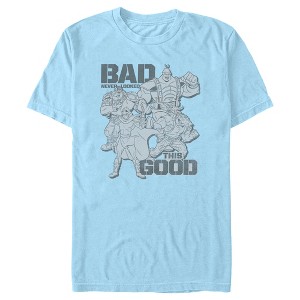 Men's Teenage Mutant Ninja Turtles Villains Bad Never Looked This Good T-Shirt - 1 of 4