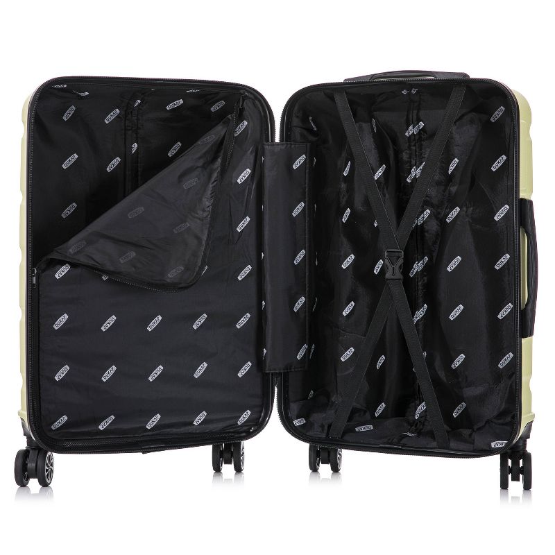 DUKAP Sense Lightweight Hardside Carry On Spinner Suitcase - Green, 5 of 18