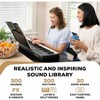 Keyboard Piano with 61 Keys, Speakers, Tablet Stand, 300 Sounds, Music Lessons for Beginners - 4 of 4