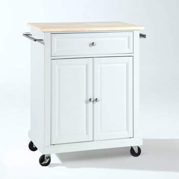 Compact Wood Top Kitchen Cart - Crosley