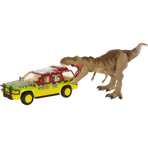 Ennegrecer Anfibio extremadamente Jurassic World Legacy Collection - Tyrannosaurus Rex Escape Pack (target  Exclusive) : Target