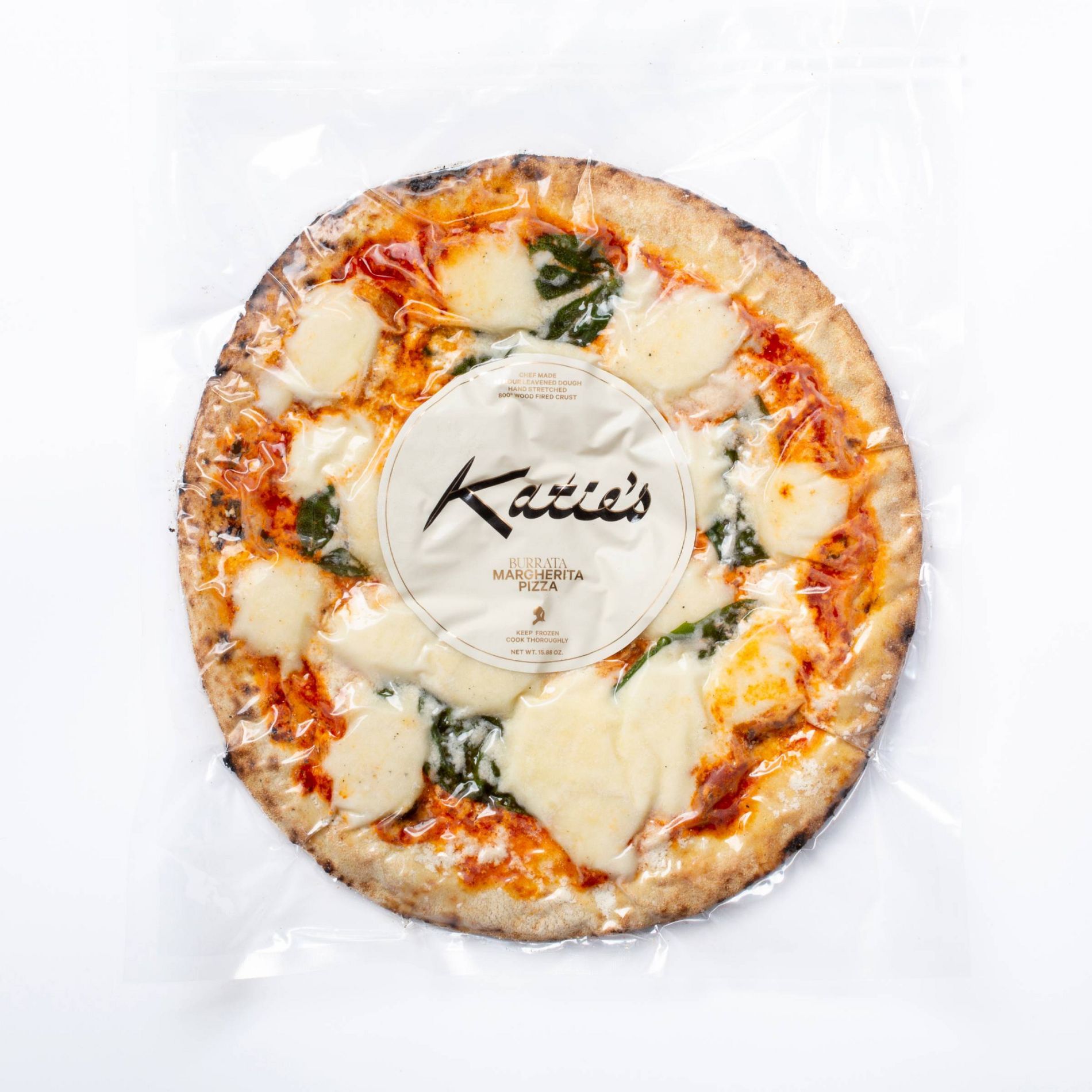 Katie's Burrata Margherita Frozen Pizza - 13.9oz