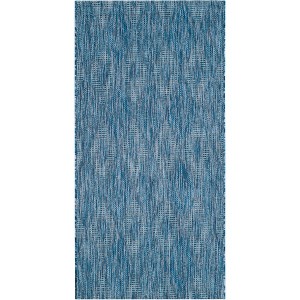 Courtyard CY8522 UV & Stain Resistant Non-Shedding Power Loomed Indoor/Outdoor Rugs - Safavieh - 1 of 4