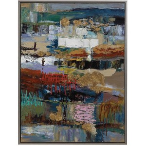 Uttermost Fiesta 49" High Rectangular Canvas Framed Wall Art - 1 of 1