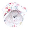 Hudson Baby Infant Girls Turban Cotton Headwraps, Butterfly Floral, 0-24 Months - 3 of 4