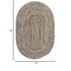 Colonial Mills Carrington Tweed - Brown 42"x66" - 3 of 3