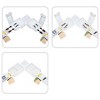 Armacost Lighting SureLock Pro 2 Pin LED Strip Light Tape to Tape Corner Connectors 4pk Light Accessory - 3 of 4