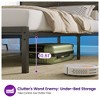 Greenstell Bed Frame with Headboard & Footboard, Metal Platform Bed Frame with LED Lights & Charging Station, Under Bed Storage, Solid and Stable - 4 of 4