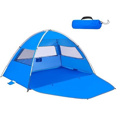 Boersma UPF 50+ Beach Tent – Portable 3-person cabana with UV protection. Easy setup for beach, camping, or outdoor shade anytime.