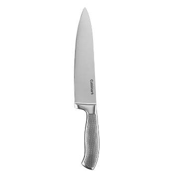 Cuisinart Graphix 8" Stainless Steel Chef's Knife With Blade Guard - C77SS-8CF
