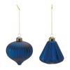 Ribbed Glass Ornament (Set of 12) - 2 of 4