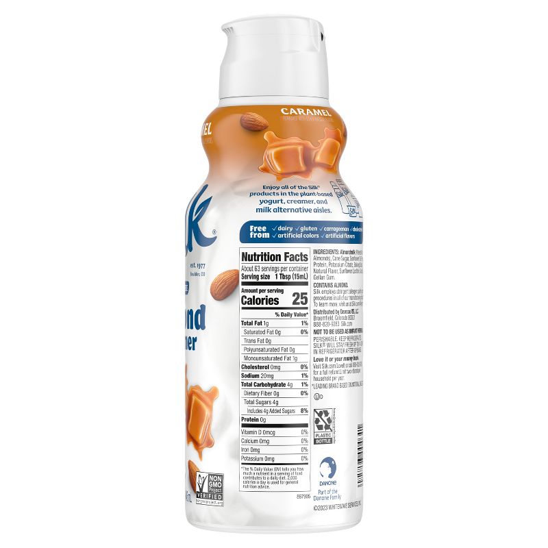Silk Caramel Almond Creamer - 32 fl oz (1qt) Bottle, 6 of 9