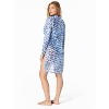 Carmen Marc Valvo Convertible Front Tie Midi Shirt - 2 of 2
