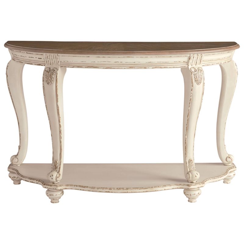Realyn Sofa Table White/Brown - Signature Design by Ashley, 3 of 10