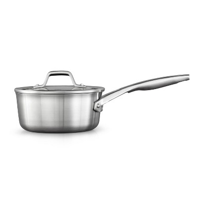 Calphalon Premier 4.5 Quart Stainless Steel Saucepan with Lid & Stay Cool  Handle, 1 Piece - Fred Meyer