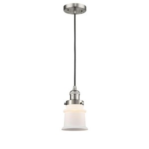 Canton - 1 Light Cord Hung Mini Pendant In Industrial Style-10 Inches Tall and 5.25 Inches Wide - 1 of 1