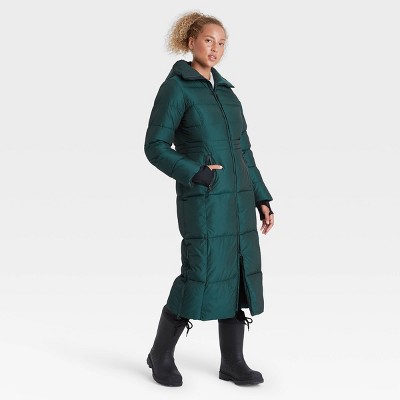 long puffer jacket target