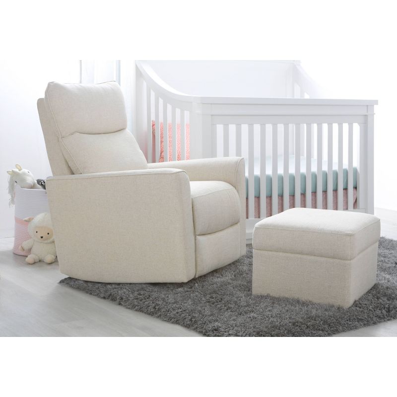 SECOND STORY HOME Soho Swivel Recliner Glider - Canvas, 3 of 4