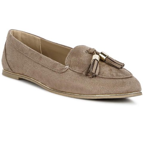 Женские туфли London Rag Womens Cabbose Casual Bow Loafers 7