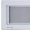 Magic Chef 0.9 Cubic Feet 900 Watt Stainless Countertop Microwave Oven for Compact Spaces with 6 Pre Programmed Cooking Modes, White - image 4 of 4