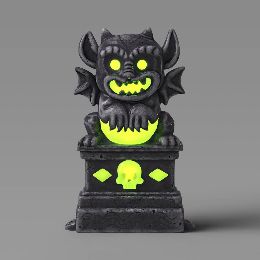 Photos - Other Decoration Lit Gargoyle Outdoor Halloween Blowmold - Hyde & EEK! Boutique™