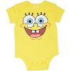 SpongeBob SquarePants SpongeBob SquarePants Patrick Squidward  3 Pack Short Sleeve Bodysuits  Newborn to Infant - image 4 of 4