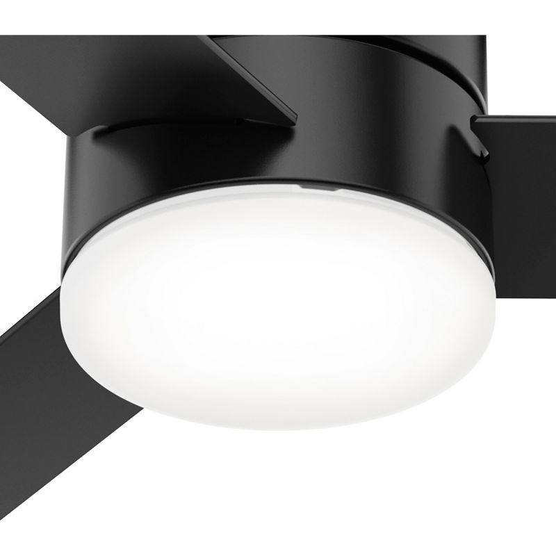 52" Minimus Ceiling Fan with LED Light - Hunter Fan, 6 of 18