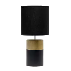 Two-Tone Basics Table Lamp - Simple Designs