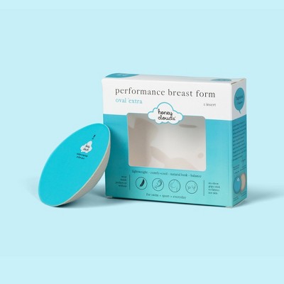 Honey Cloudz Oval Extra Breast Form