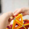 Geomag Magnetic Panels Building Set Recycled Red/Orange/Yellow - 78ct - image 2 of 4