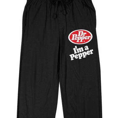 Dr Pepper - Brandclub - Dr Pepper I'm A Pepper Adult Black Sleep