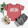 The Juniper Shop SmileyWorld Arched Varsity Toddler Short Sleeve Tee - 2 of 4