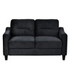 Sectional Sofa, Upholstered Couch, Living Room Furniture Sofa, With Armrest, Modern Linen Sofa, Easy Assembly - 4 of 4