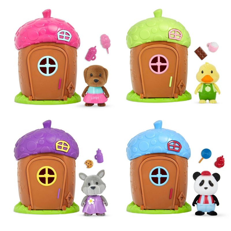 Li&#39;l Woodzeez Mini Acorn House Surprise &#8211; 1 Mini House Playset with Toy Figurine, 3 of 14