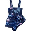 Lands' End Women's Smocked Swim Dress Swimsuit - 4 of 4
