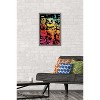 Trends International Five Nights at Freddy's - Rainbow Framed Wall Poster Prints Barnwood Framed Version 14.725" x 22.375" - 2 of 4