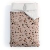 Holli Zollinger Terrazzo Ochre Comforter Set Beige/Black - Deny Designs - 2 of 3