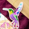 Gloria Duchin Beaded Pink Hummingbird Tree Ornament - 3 of 3