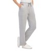 Collections Etc Cozy Heathered Knit Pull-On Drawstring Pants - 3 of 4