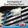 Lola Products 360 Duster Starter Kit, Dust-Catching Fibers, Ergonomic Handle, Comparable to Other 360 Dusters, Includes 1 Handle w/ 3 Dusters - 3 of 4