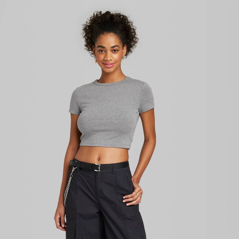 Women's Short Sleeve 3pk Bundle T-Shirt - Wild Fable™, 3 of 5