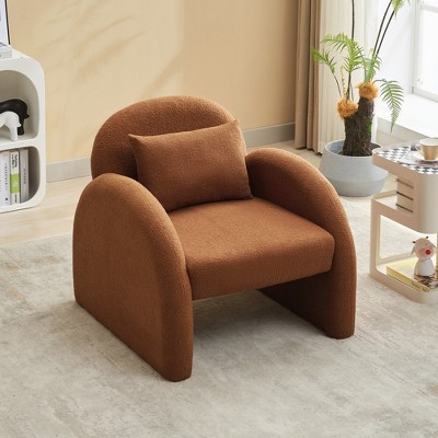 WhizMax Accent Chair,Velevt Arm Sofa,Modern Accent Chair for Living Room, Bedrooms,Velvet Accent Chair for Office