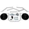 Log Skidding Arch and Holder Kit for ATV, 2000Lbs Capacity Heavy Duty ATV Log Skidder with 16.5In Pneumatic Tires for Farm,Commercial Wood Transport - 3 of 4