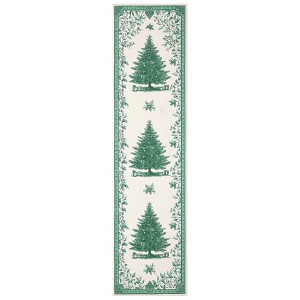 Christmas Tree Area Rug, Washable Non-Slip Holiday Carpet, Soft Nursery Mat for Bedroom, Living Room, Office - 1 of 4